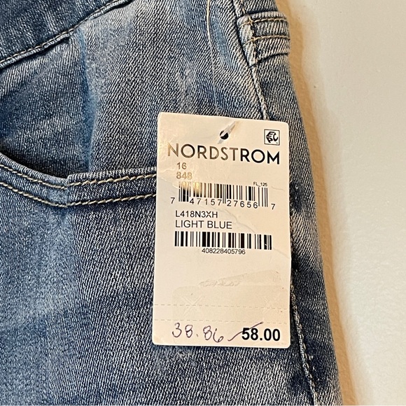 Wit & Wisdom “Ab”solution Light Blue Denim Jean Shorts Size 16 - Picture 5 of 7